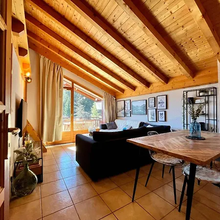 Cosy Avec Balcon, Proche Du Centre Et Skibus, Garage Inclus - Fr-1-624-112